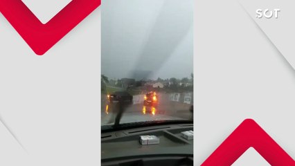 Temporal com ventos e granizo causa destruição em Rio Bonito do Iguaçu e Porto Barreiro