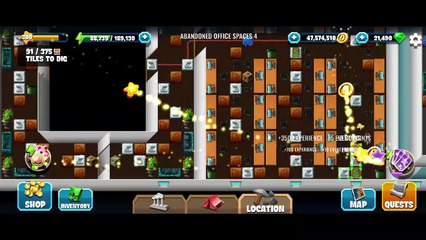 Diggy's Adventure, Abandoned Office Spaces 4, Ghost Hunt, Tasks of the Story only.