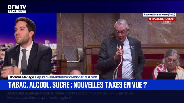 Taxes: On n'est pas prêt à accepter une partie recette qui va augmenter massivement les impôts , explique Thomas Ménagé, député RN