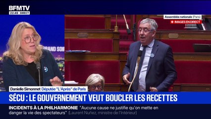 Budget de la Sécurité sociale: "L'hôpital public va mal, il lui faut un budget pour survivre", explique Danielle Simonnet, députée (L'Après)