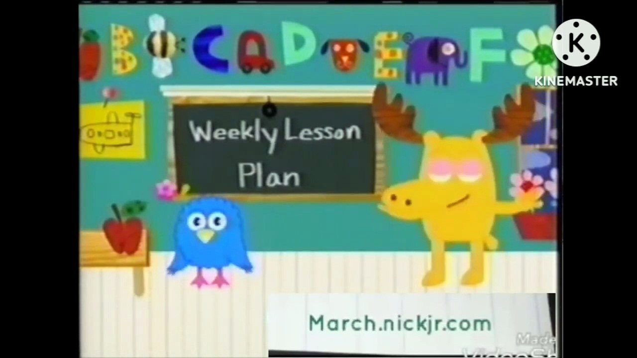 Nick Jr Weekly Lesson Plans Idents #2