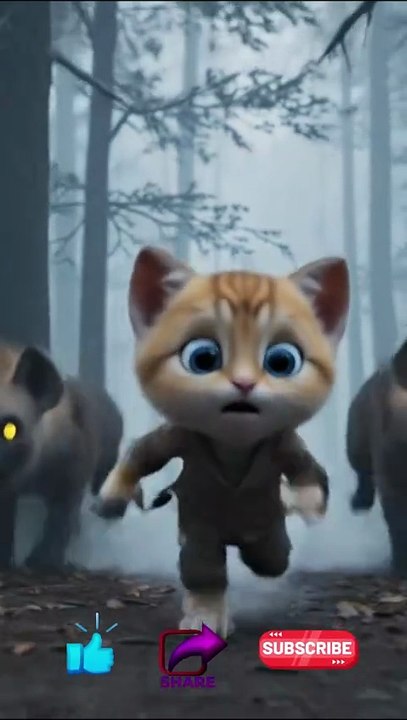 You Won’t Believe How This Kitten Escaped the Hyenas!