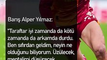 Barış Alper Yılmaz - Çok çalışıp daha iyi bir Barış seyrettirmek istiyorum.