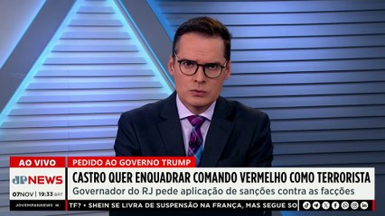 Governo Trump pode ajudar a combater facções criminosas no RJ? Motta avalia pedido de Castro