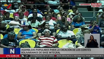 La Guaira | Inicia asamblea popular para la conformación de los Comités Bolivarianos de Base Integral