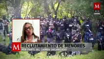 Reclutamiento de menores por el crimen organizado preocupa a autoridades
