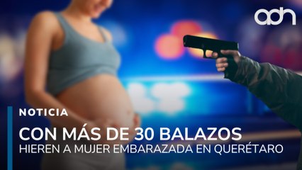 Hieren con más de 30 balazos a mujer embarazada y asesinan a su pareja