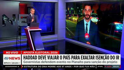 Haddad deve viajar pelo país para exaltar a isenção do Imposto de Renda