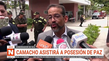 CAMACHO ASISTIRÁ A LA POSECIÓN DE RODRIGO PAZ