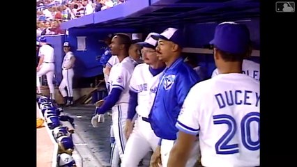 Dave Parker doubles for the final hit of his Major League career (10/2/91)