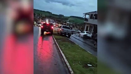 Fontes confirmam vítimas graves em Rio Bonito do Iguaçu, após devastação; Veja novas imagens