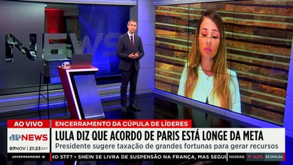 COP30: Lula diz que Acordo de Paris está longe da meta; professora de relaões internacionais comenta