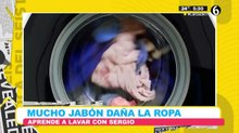 Mucho jabón ¿daña la ropa?