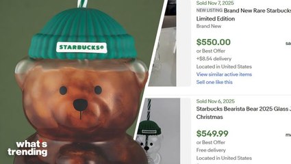 Why the Starbucks 'Bearista' cup has everyone losing their minds
