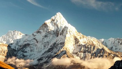 Dancing Clouds Over Snow Peaks | The Silent Majesty of Mountains