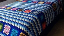 Cozy Elegance: Handcrafted Crochet Bedsheets 🧶✨