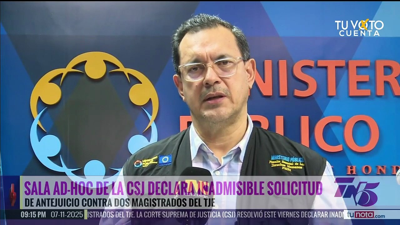 MP pide a la CSJ notificar resolución para presentar requerimiento fiscal contra magistrados del TJE