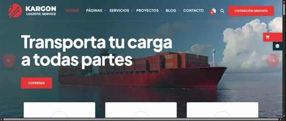 Demo 1 - Transport and Logistics Website - Web24Hours.com!