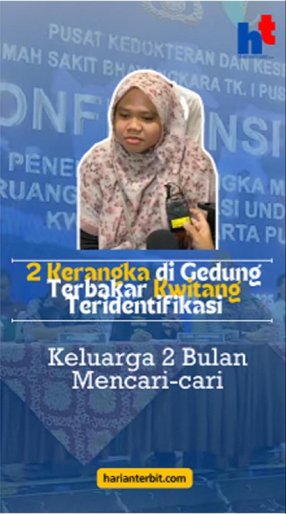 2 Kerangka di Gedung Terbakar Kwitang Teridentifikasi, Keluarga 2 Bulan Mencari-cari
