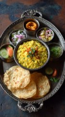 Vegan Breakfast Thali: Delicious Plant-Based Flavors