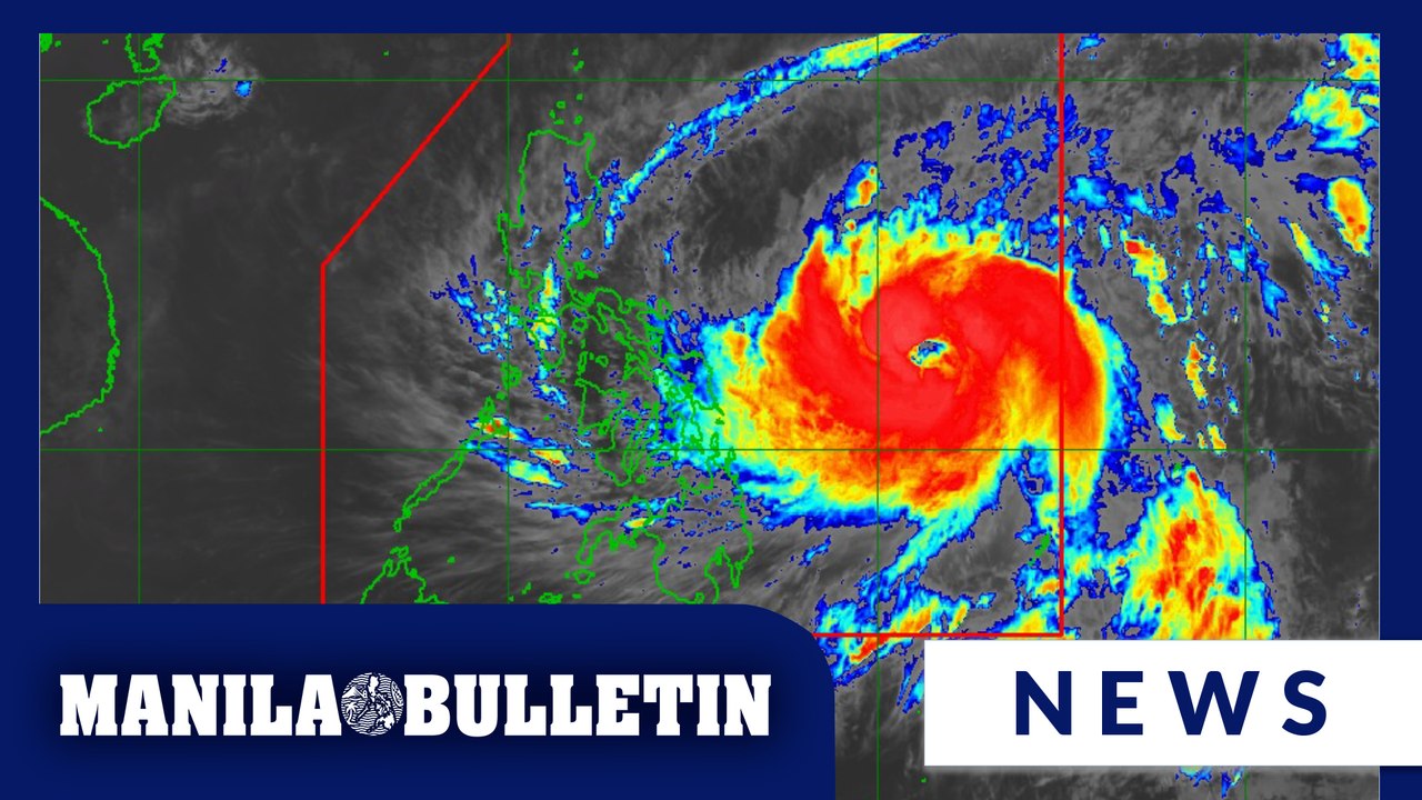 Typhoon 'Uwan' rapidly intensifies over the Philippine Sea — PAGASA