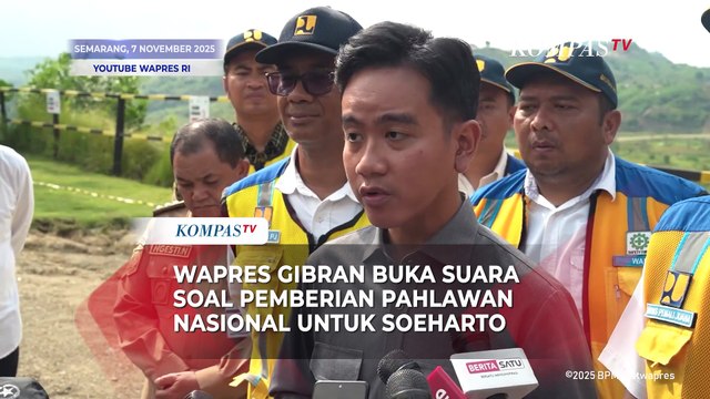 Wapres Gibran Buka Suara soal Usulan Pemberian Gelar Pahlawan Nasional untuk Soeharto