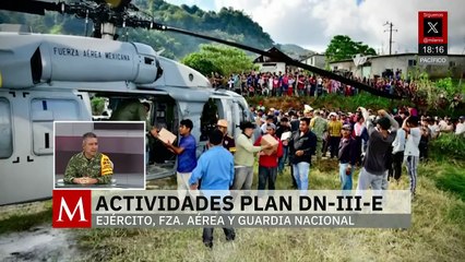 El ejército cierra fase de auxilio con más de 9 mil efectivos y 500 evacuaciones por inundaciones