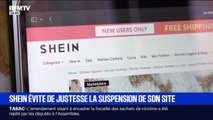 Shein: la plateforme échappe à une suspension en France mais reste 