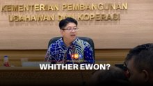 Ewon’s farewell speech raises questions over Cabinet role
