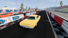 Dodge Super Bee vs Plymouth Road Runner (BeamNG Drive)