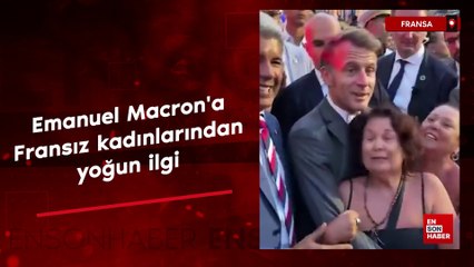 Fransa Cumhurbaşkanı Macron'a yoğun ilgi