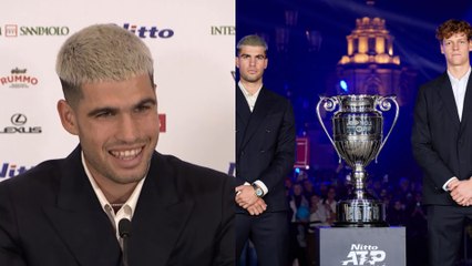 Tennis - ATP Finales Turin 2025 - Carlos Alcaraz : "On n'a pas besoin de se détester avec Jannik Sinner"