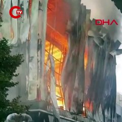 Kocaeli'de parfüm deposunda çıkan yangında 7 kişi hayatını kaybetti.