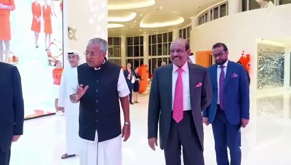 Kerala CM Pinarayi Vijayan arrives in Abu Dhabi, set to take part in 'Malayalam festival'