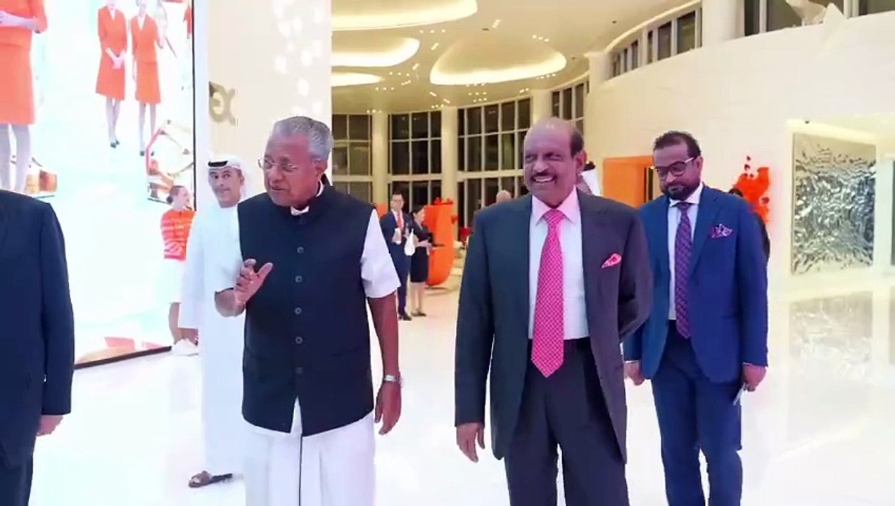 Kerala CM Pinarayi Vijayan arrives in Abu Dhabi, set to take part in 'Malayalam festival'