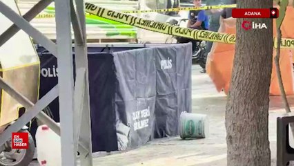 Adana semt pazarına ateşli saldırı