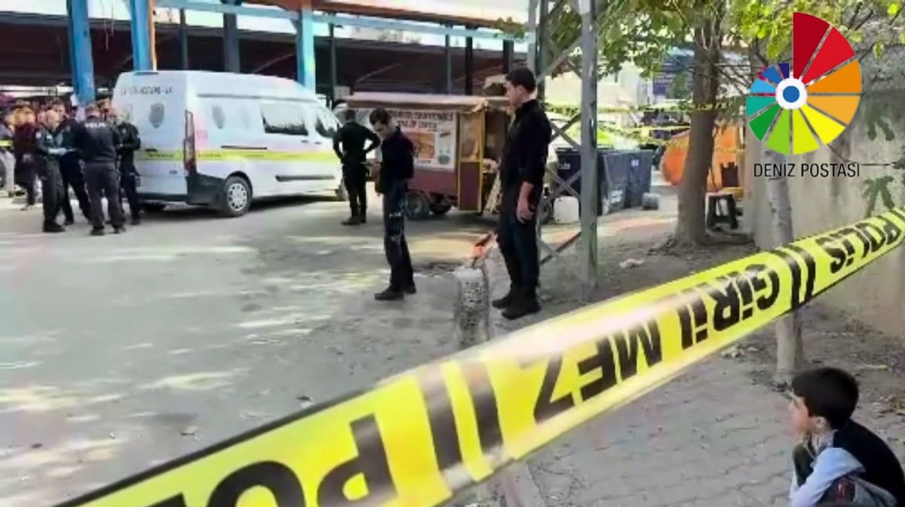 Semt pazarını kana buladılar: 2 Ölü, 5 Yaralı