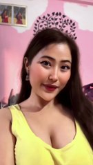 Beautiful Girl Alone At Room