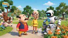 Motu Patlu aur Robot Dosti 🤖 | Funny 3D Cartoon | Urdu Hindi Comedy