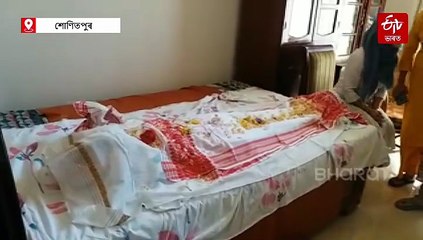 স্মৃতি হৈ পৰা ৰঙাবাছৰ প্ৰতীক 'গঁড়'টো অংকন কৰা চৌকত আলী আৰু নাই