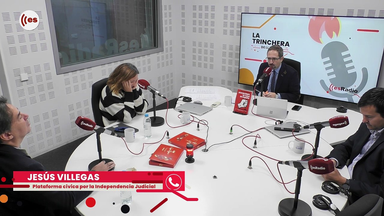 Tertulia La Trinchera. Una toga manchada de mentiras socialistas