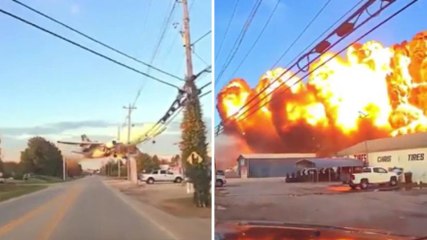 Incidente aereo, cargo UPS si schianta negli Usa: il video della tragedia