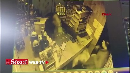 Büfe işletmecisi demir çubukla darbedildi