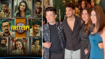 First Copy - Munawar Faruqui, Mehzabeen Coatwala, Riva Arora & Meiyang Chang Party Together!