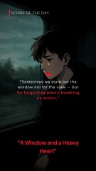 A Window and a Heavy Heart 💔 - Scribe of the Day | Irony Facts
