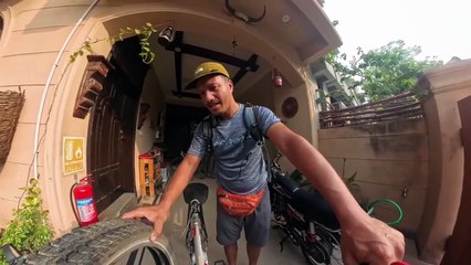 رجعت إلى دراجتي في باكستان و غيرت معدات جديدة🚲… هذا هو مسار رحلتي بعد باكستان🇲🇦🇵🇰