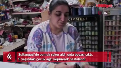 5 yaşındaki çocuk pamuk şeker yedi, ağzı köpürdü, kustu