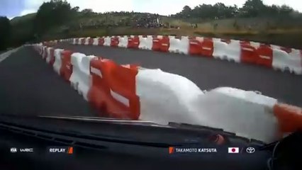 WRC Japan 2025 SS11 Katsuta Crash Onboard