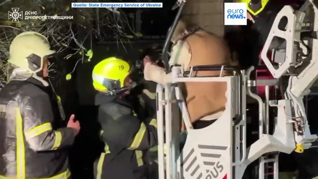 Russland fliegt massiven Luftangriff auf Ukraine - Mehr als 450 Drohnen und 45 Raketen