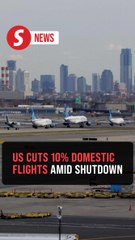 US orders 10% flights cut at major US airports due to shutdown